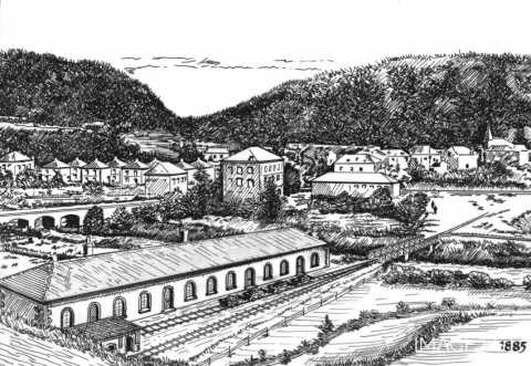 Réhon (Meurthe-et-Moselle) en 1885